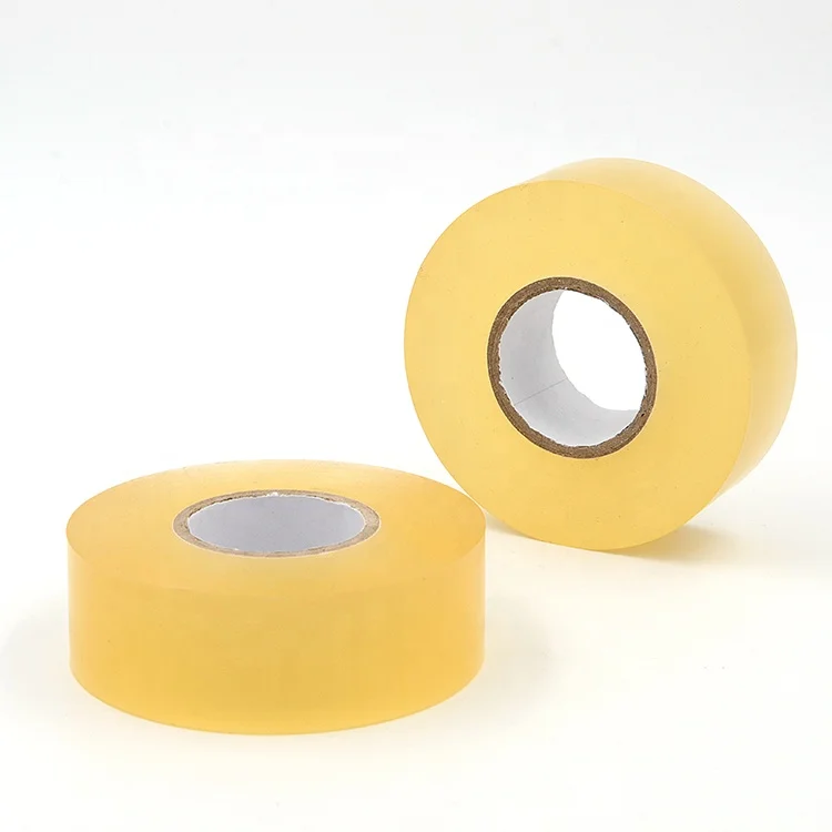 Made in China strong sticky good adhesion custom printed transparent waterproof 1' PVC clear ice hockey sock shin guard tape