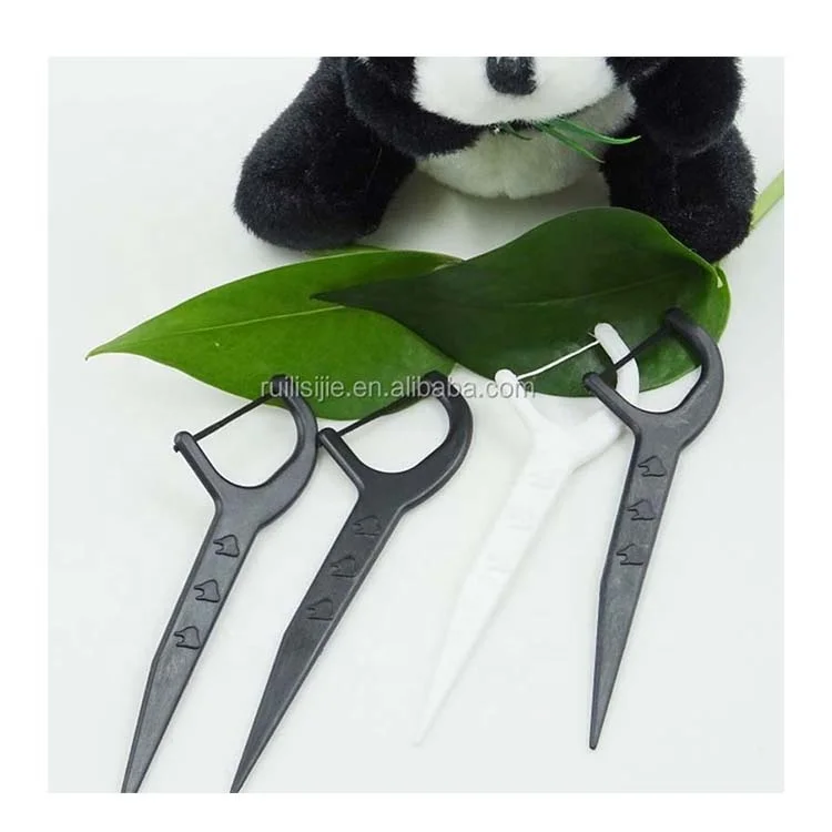 100% Biodegradable OEM corn dental floss toothpick