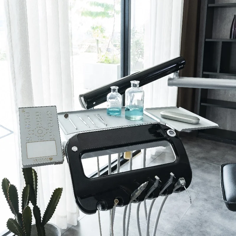 
New Simple and Economic Popular luxury Integral FoShan Dental Chair With CE Sensor Light 