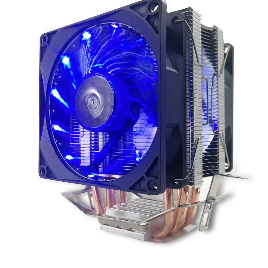 2021 Rgb игровой кулер для процессора охлаждающий вентилятор ПК компьютера 4 охладитель тепловых