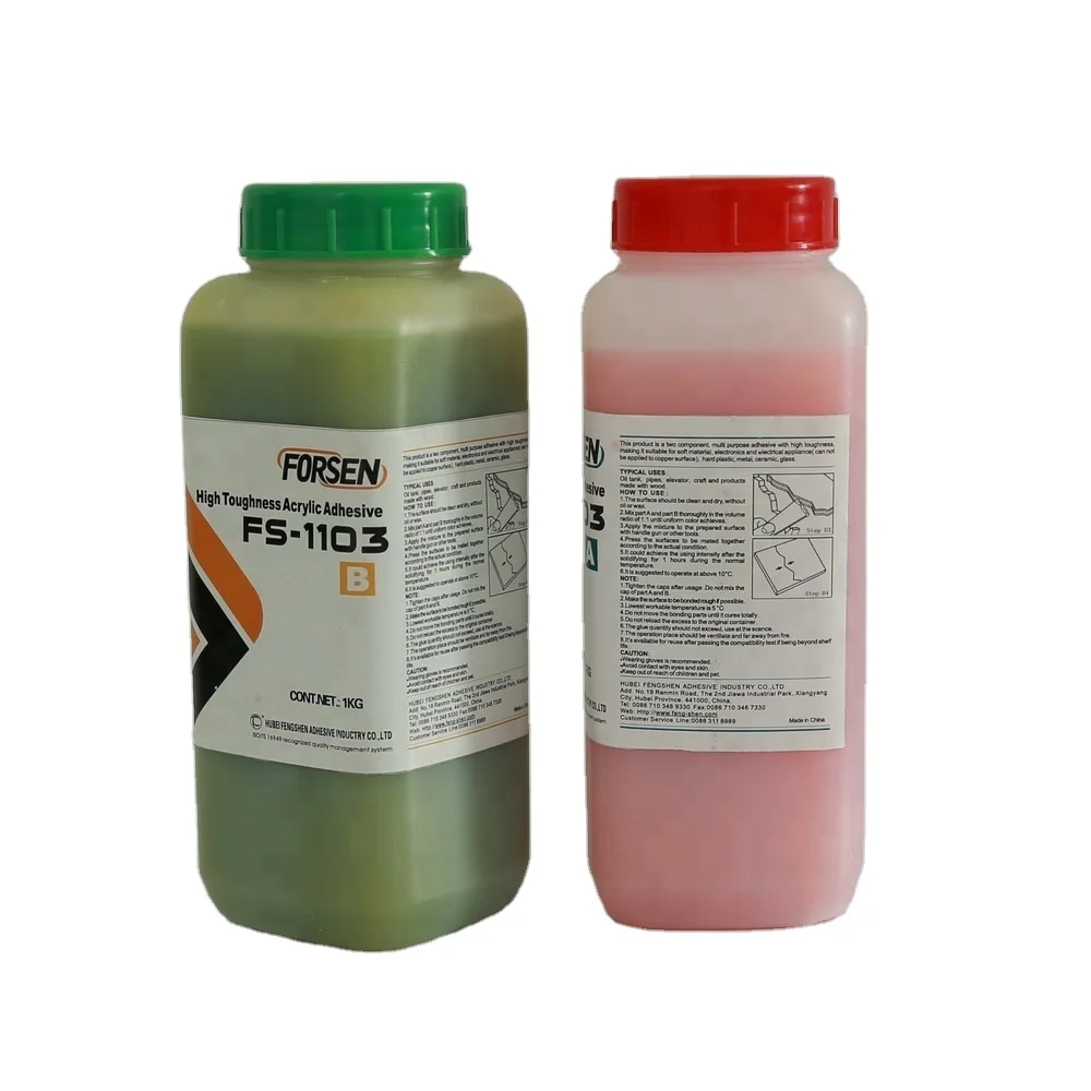 BIG DRUM 4 min  fast curing acrylic resin epoxy resin ab adhesive 2kgs set