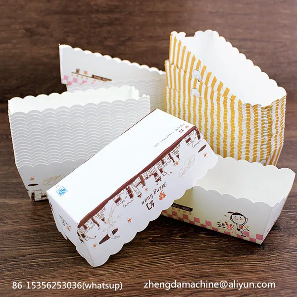 Full-automatic Paper plum baking cup cake mould machine