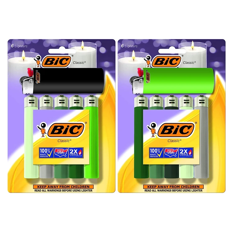 2024 NY STOCK  New Cheap plastic Flint lighters with sanding wheels Other Lighters & Smoking Accessories gas lighter