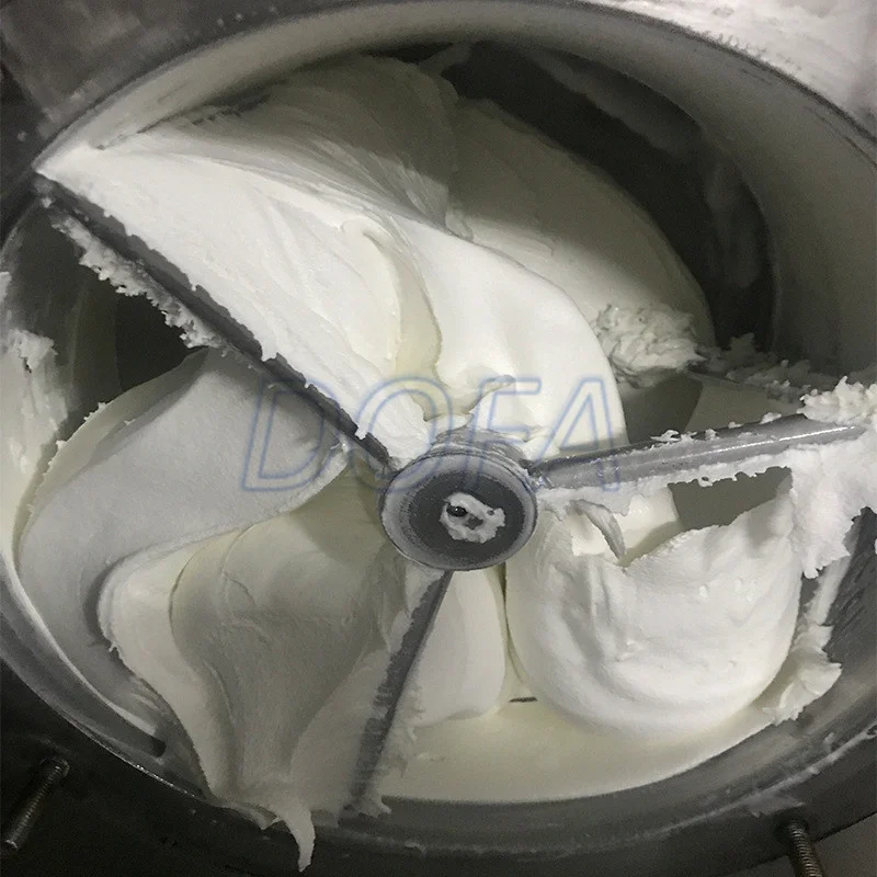 Table Top Commercial Gelato Hard Ice Cream Machine Hard Ice Cream Making Machine