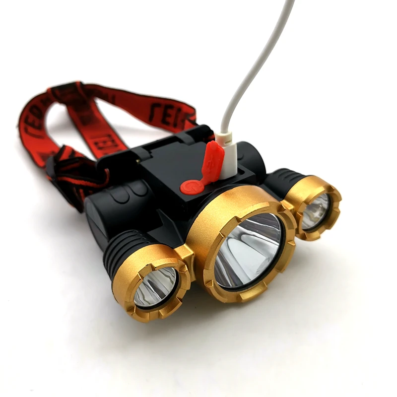 Новое поступление 2021, низкая цена, USB Перезаряжаемый налобный фонарь, налобный фонарь, готов к отправке, AMAZON FBA, доставка, индивидуальная упаковка, бесплатный образец