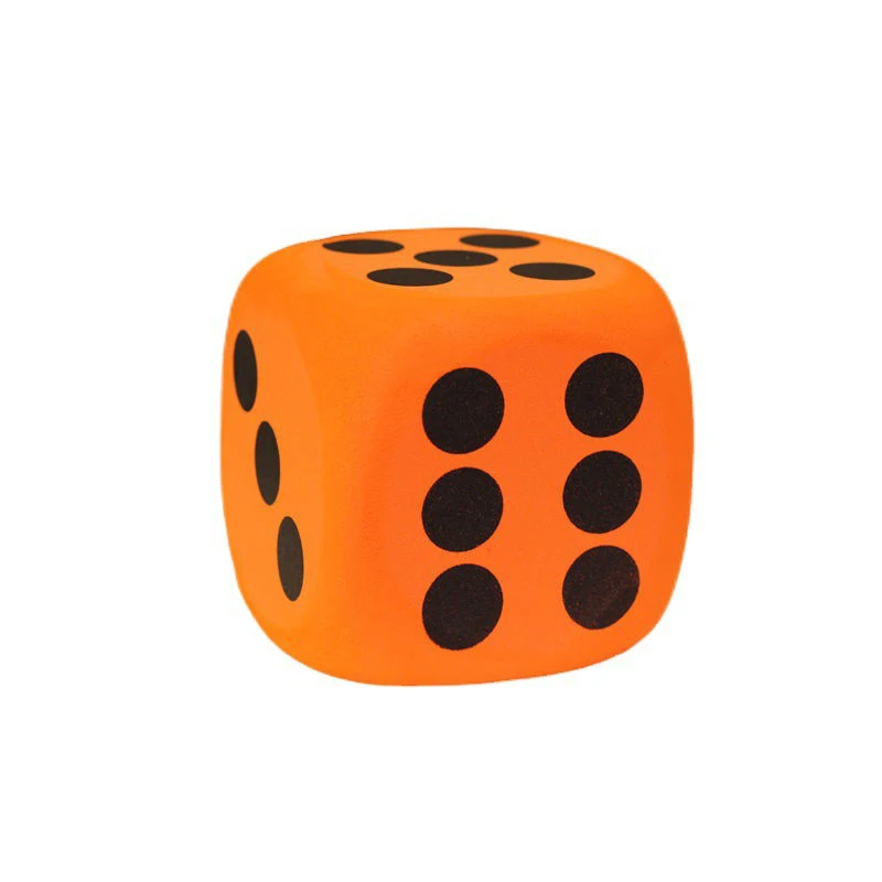 Custom Sizes Logos Printing Cube Anti Stress Ball Reliever Toy Manufacturer Promotional Foam Cube Dice Stress EVA Toys