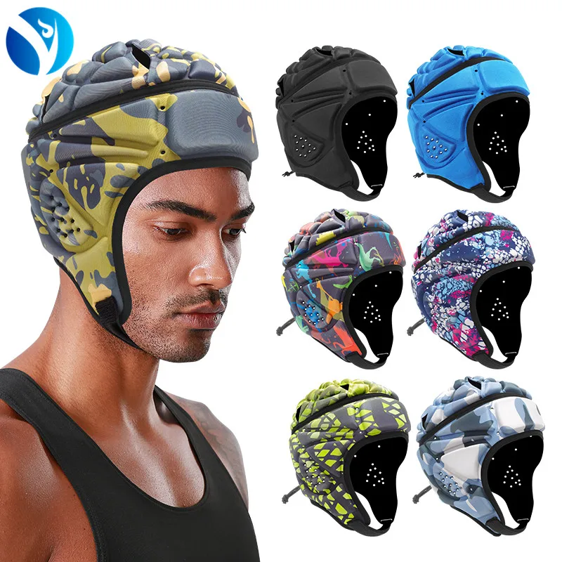 
Soft Shell Helmets Rugby Lightweight Rugby Scrum Protection Heager Helmet 