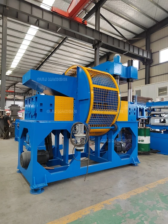 Полуавтоматическая машина для резки шин линии переработки отходов оборудование