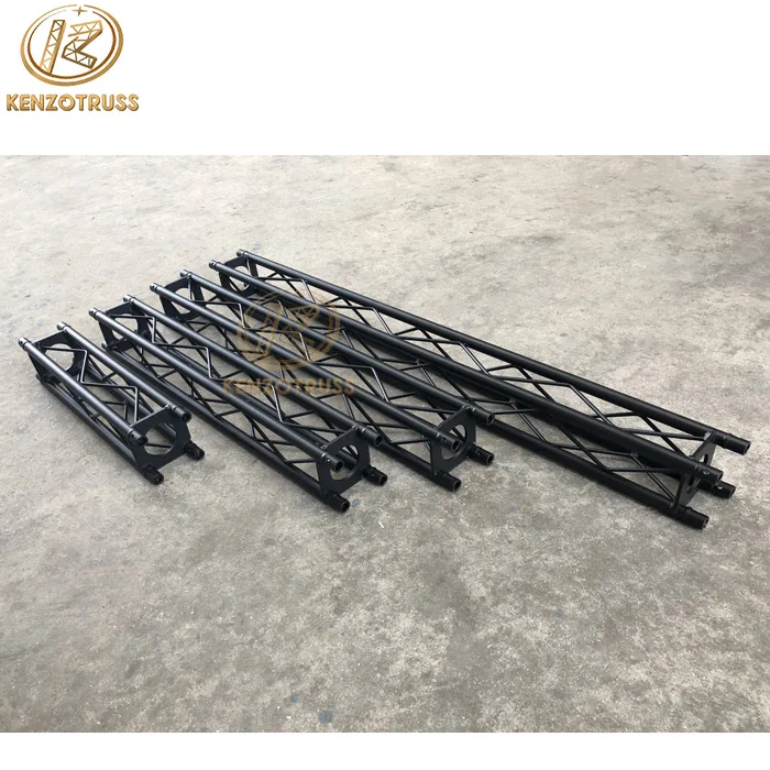 Aluminum black mini stage truss 100mm mini truss