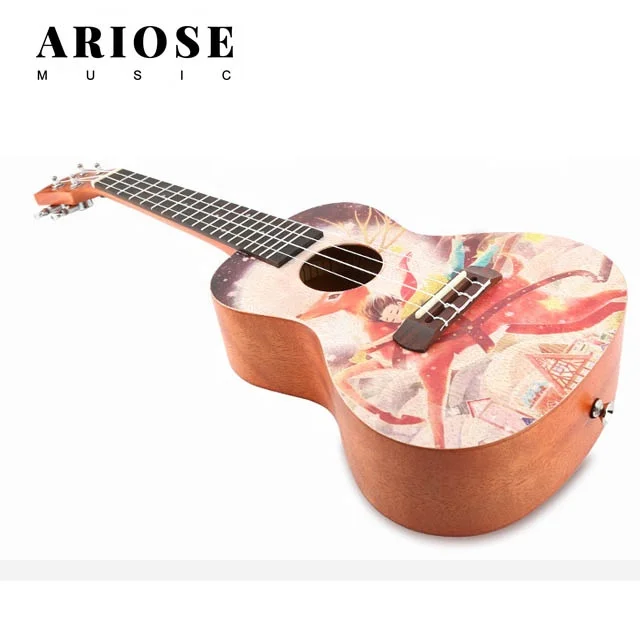 Wood  Ukulele Professional Instrument for School China Factory Ukulele Custom Ukuleles