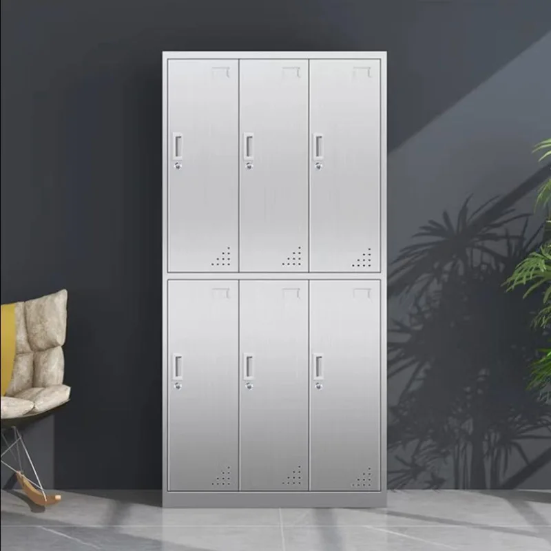 Шкафчик для дома школы спорта офиса раздевалки картотеки разборный стандартный металлический шкафчик из нержавеющей стали