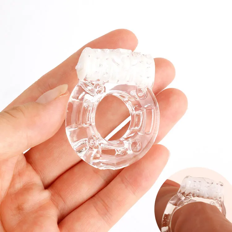 Hot selling adult products vibrating delay sex toy for man and woman cock ring massager men toys sex adult