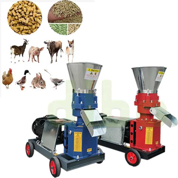 Pet food feed processing machines animal Cattle rabbit pelletizer machine Animal livestock feed pallet making machine for sell