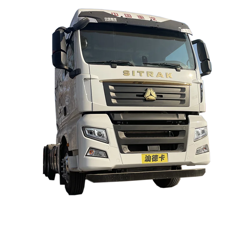 High Quality 371HP -450HP  Low Price 6x4 10 Tires Used Sitrak Tractor Truck For Sale