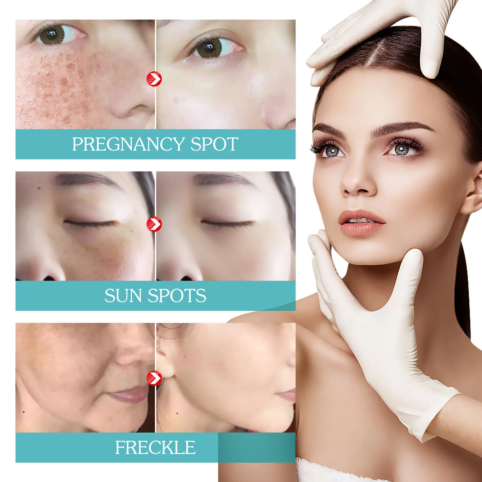 Custom logo organic vegan Moisturizing  Retinol  VC vitamin Firming Anti-Aging Whitening Facial Skin Care VC Serum