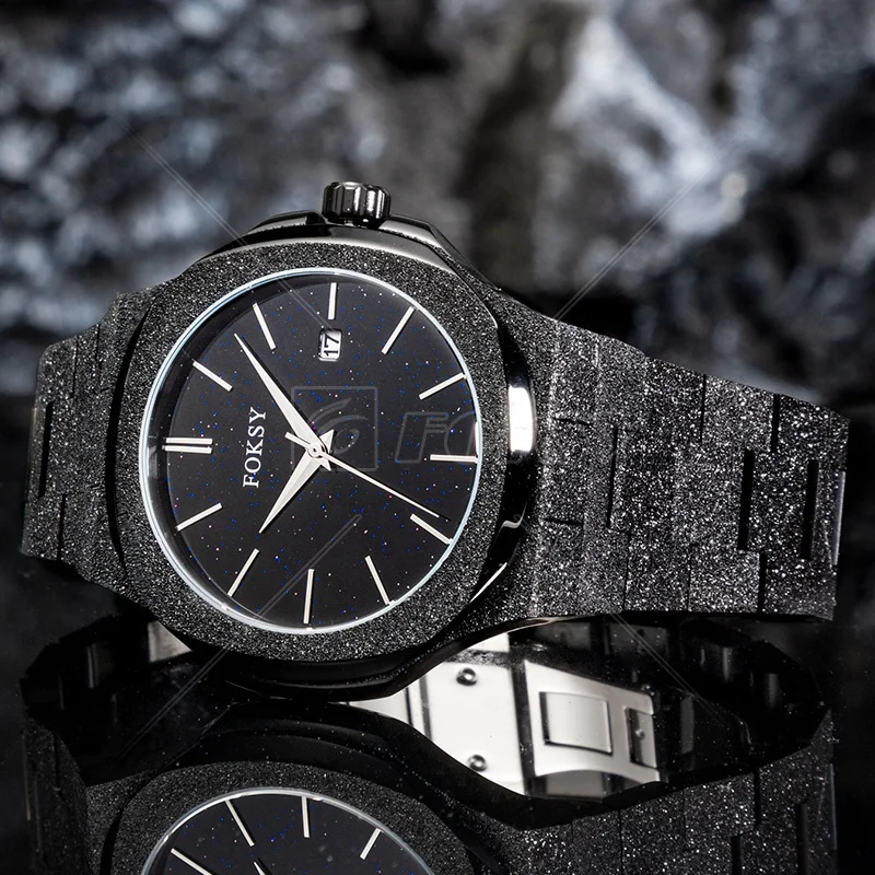 2024 Hot Sale New Arrival Model Top Quality Fashion Wrist Stainless Steel Luxury Custom Brand Logo Quartz Watch for Men