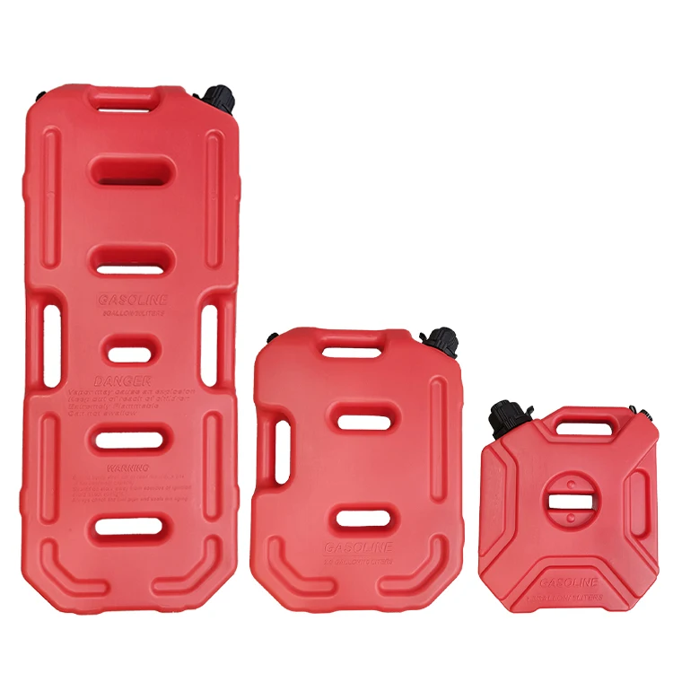 JP16 Portable support long distance transportation red reliable plastic Gasoline 3L 5L 10L 20L jerry can Fuel Tank
