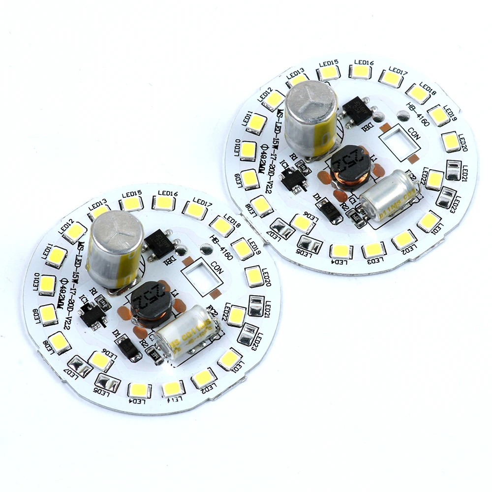 
pcb design AC175V-265V led single-side DOB aluminium pcb circuit board 5W 7W 9W 12W 15W 18W Led bulbs light pcb boards 