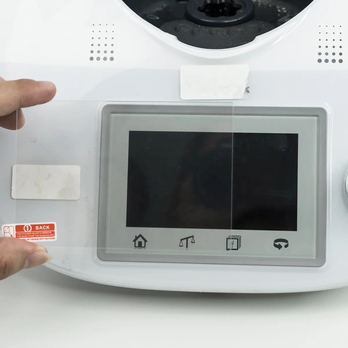 TM5 Food Mixer Blender Spare Parts Screen Protector For Vorwerk Bimby Thermomix TM5 Screen Protective Tempered Glass Film Clear