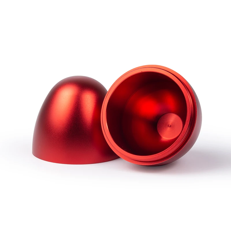 
TA MINGREN Aviation Aircraft Aluminum Egg Shaped Jewelry Gift Candy Semi Finished Jar Plain Empty Aluminum Cans 