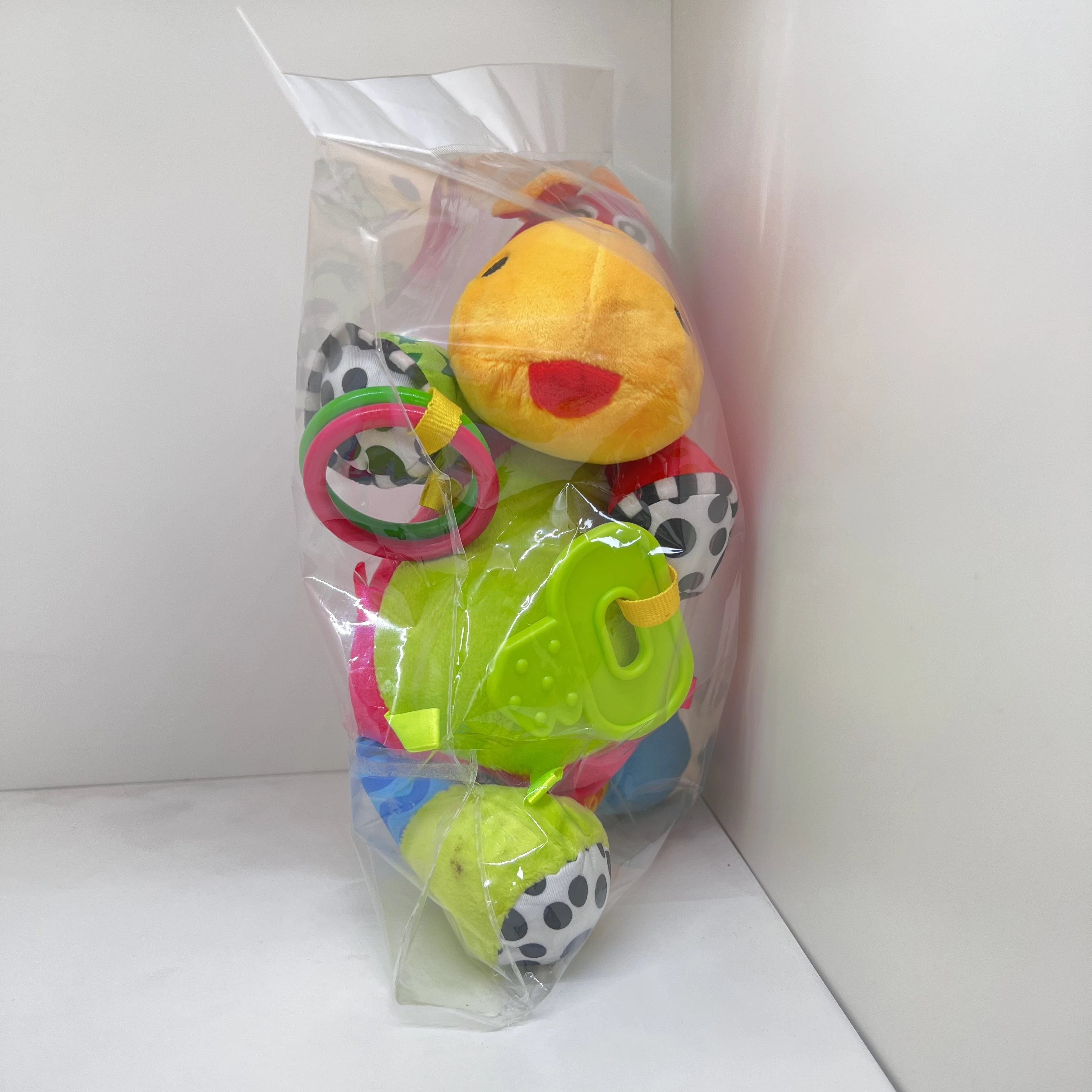 Colorful music soft baby  horse cow frog toys funny toys Baby Musical Hanging Soft Toys Baby