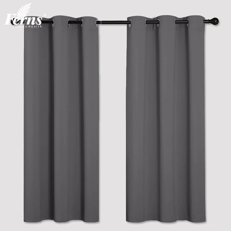Thermal Insulated Grommet Blackout Curtains for Bedroom