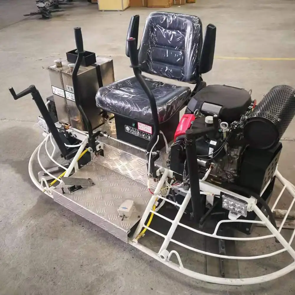 mini concrete finishing ride on power trowel machine for sale