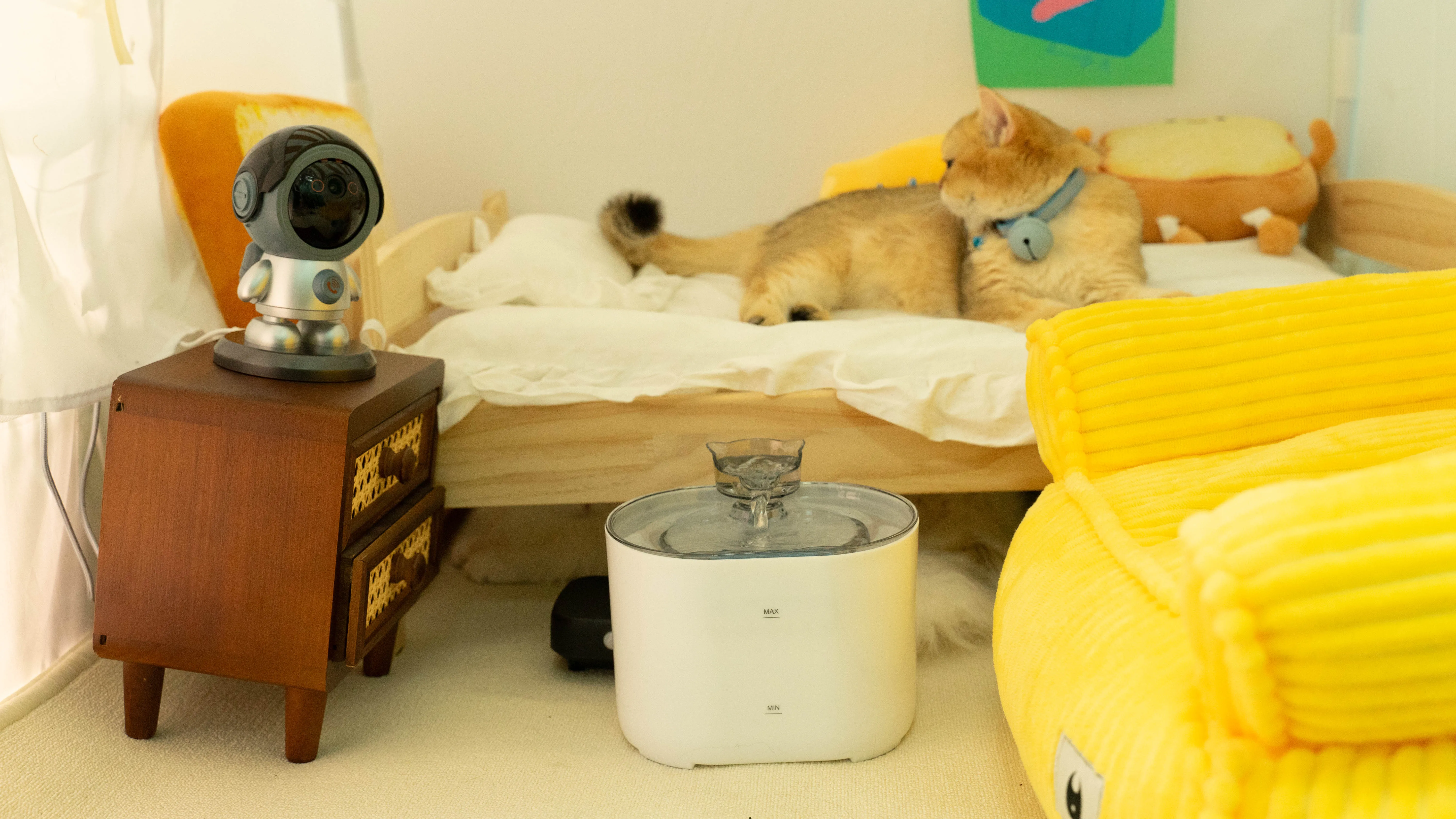 2.2L Automatic Water Fountain for Cats Pet Hydration with Filter