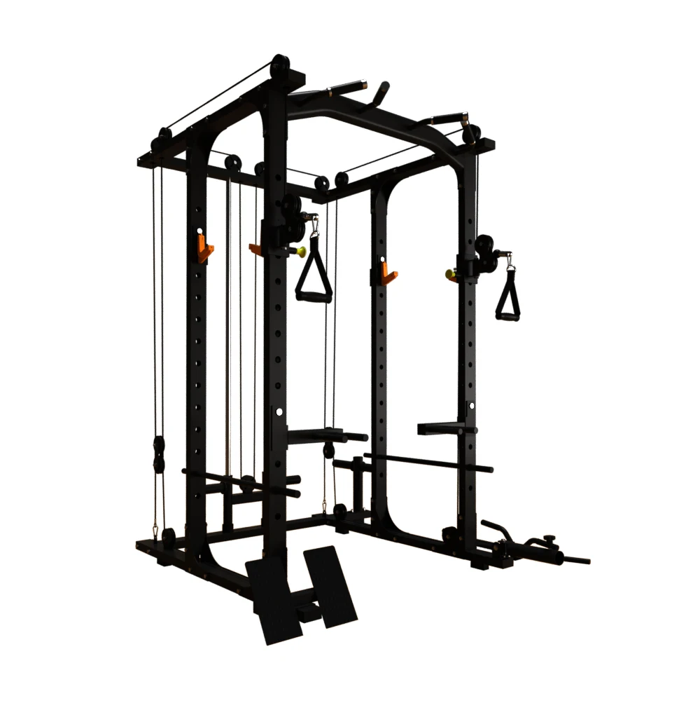 All in One Sports Equipment Multi Function Cable Machine Gym Equipment Power Rack Comprehensive Fitness Exercise
