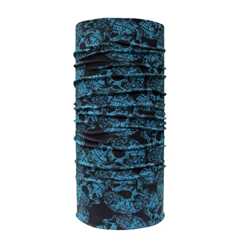 New Custom Print Skull Magic Hot Sale Neck Tube Bandanas Scarf For Outdoor Sports