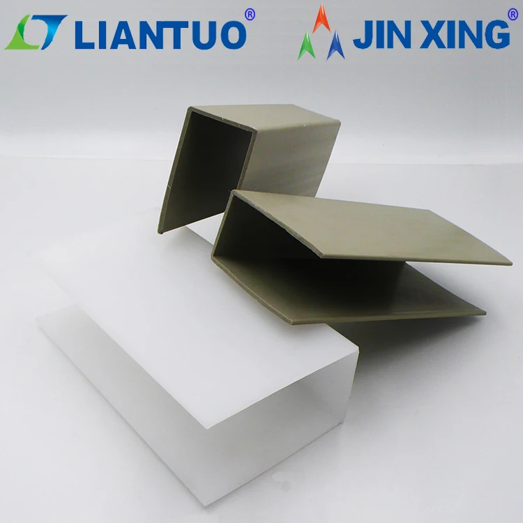 Liantuo Good Factory Price Manufacturer Extruded PP U Shape Channel Easy Installation Custom Plastic Profile