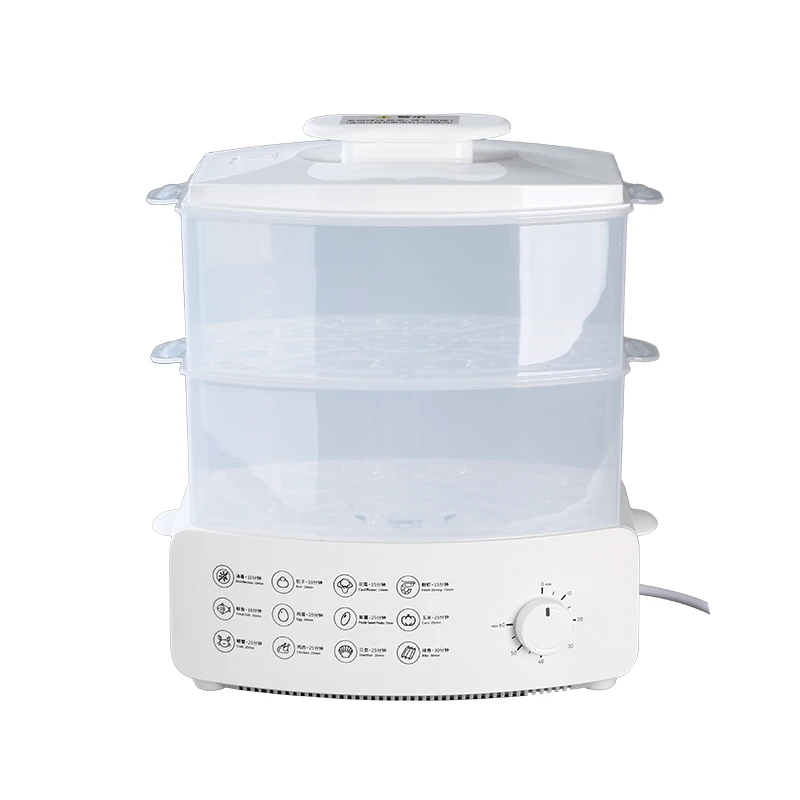 3 tier food  breakfast machine heating steamer  high capacity for food industry pasta cooker box food steamer with strainer