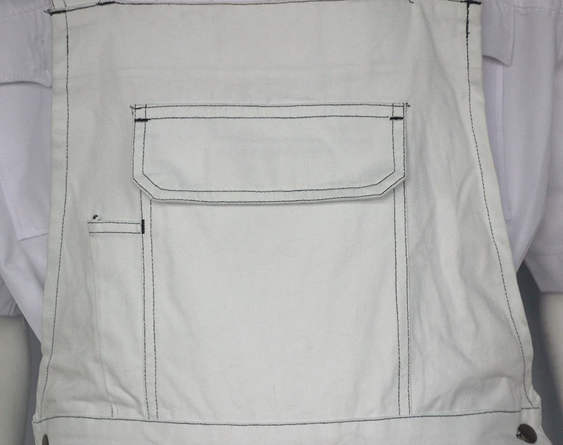 painters plus  white bib pant brace trouser work bib pant work brace pants for men