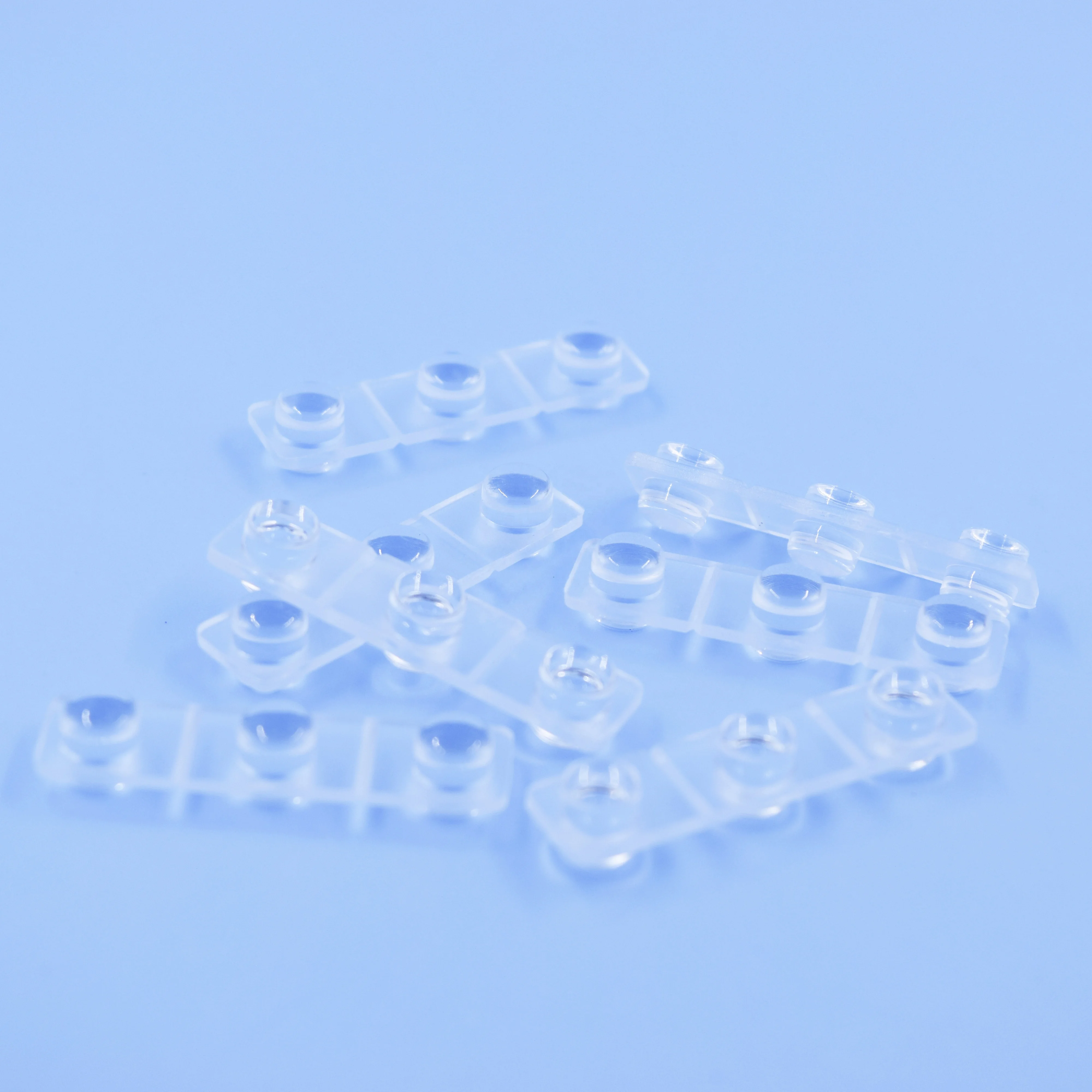 Заводской продавец, прозрачная пластиковая светодиодная направляющая трубка из поликарбоната