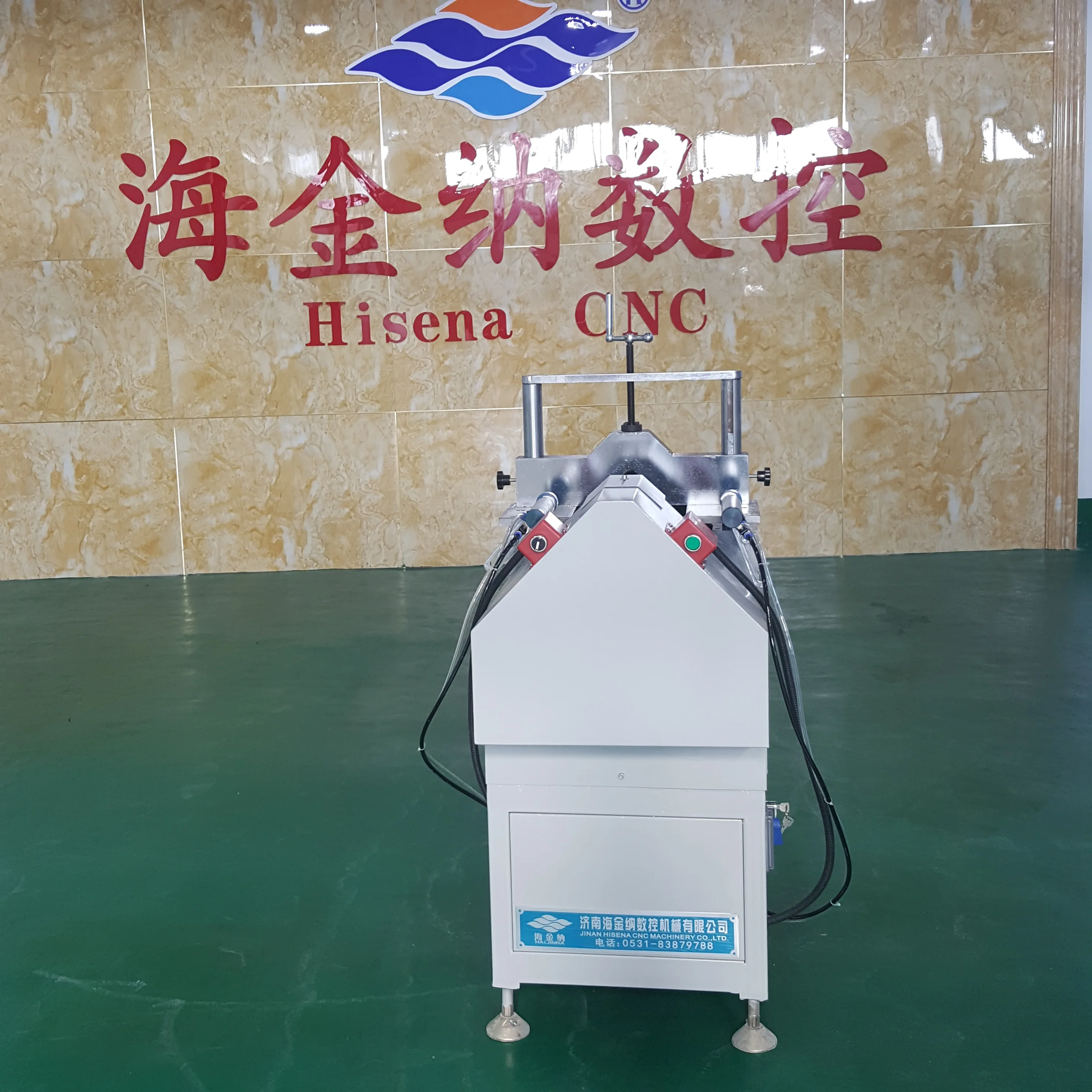 Pvc profile cutting machine Upvc window machinery for sale V notch saw