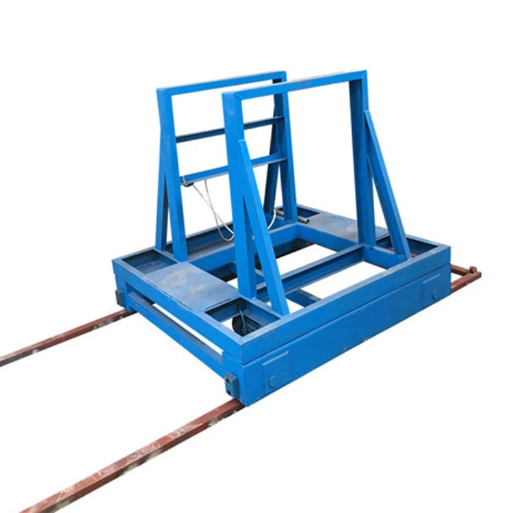 Высококачественная голубая транспортная тележка (5T) -E для передвижных плит