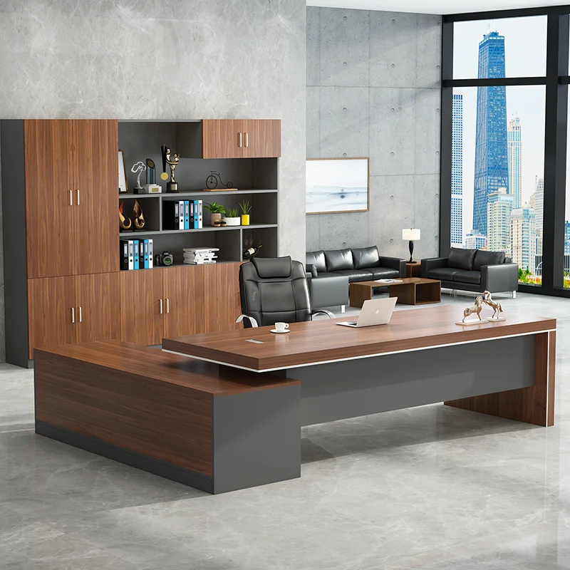 
Low Price Large Wooden Cheap Furniture Office Computer Desk 
