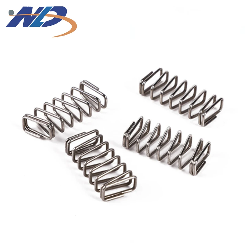 NAILIDA Wholesale Cylindrical Flat Wire Alloy Titanium All Types SUS302 Metal Coil Square Compression Spring