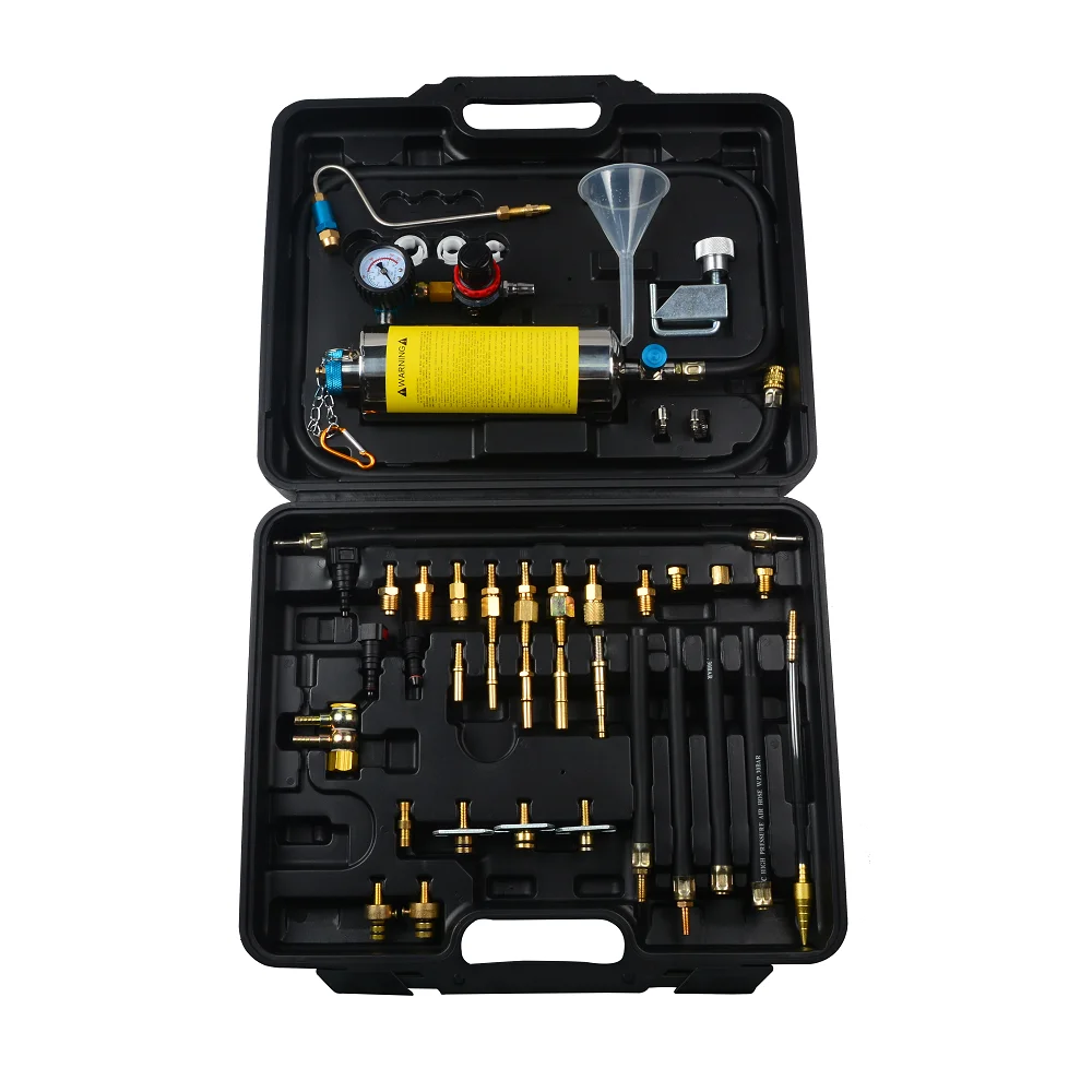 Неразборный инструмент для очистки инжектора набор инструментов бензиновых инжекторов тестер EFI дроссельной заслонки