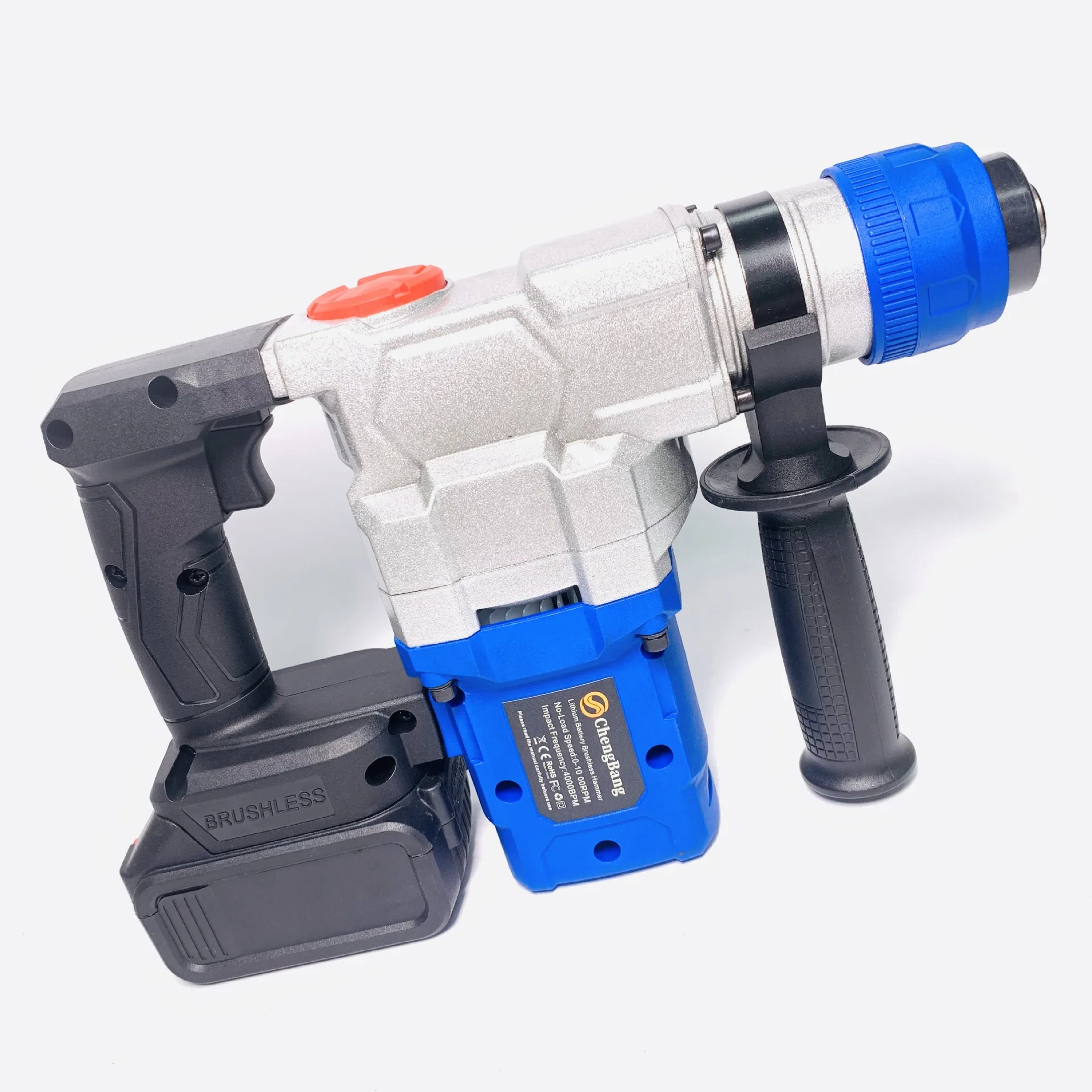 Factory Price Heavy Duty Lithium Brushless Jackhammer Concrete Breakers Rechargeable Cordless Electric Demolition Hammer Drill