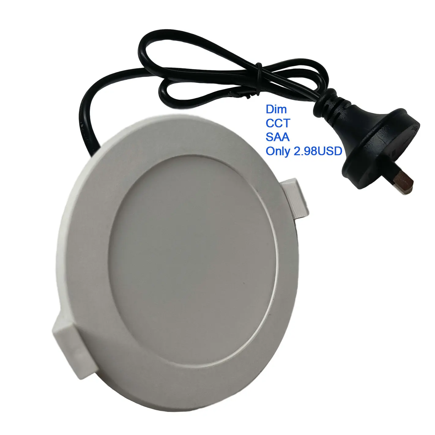 2024 SAA Hot sales ceiling light source dimmable panel light dimmable led ceiling down panel light