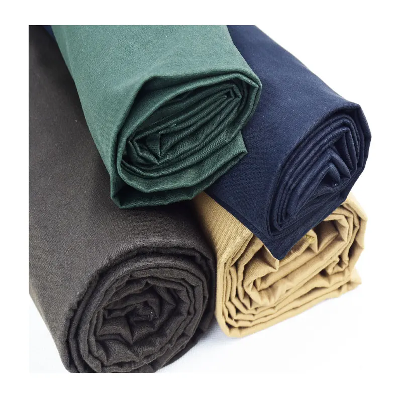 Factory Wholesale Spot Goods Women Suit Pants Comfortable Handfeeling Tel Cotton Twill Spandex Fabric