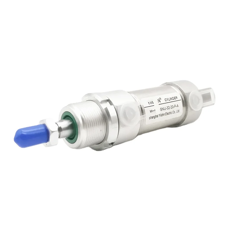 DSNU round mini stainless steel air pneumatic cylinder DSNU-10 12 16 Stroke 10-200mm