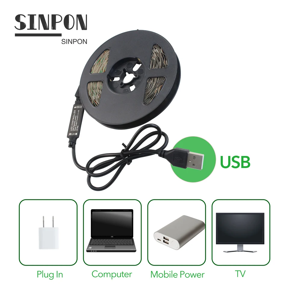 Smart Rgb Rgbic Colorful 5 10 Meter Luces Led Light Strip/strip Lights/led Strip Light