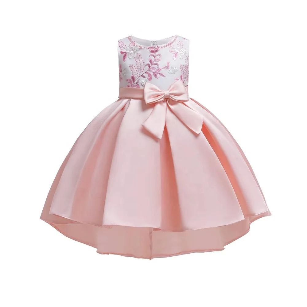 2019 European American children fashion Christmas princess dress Princess Wedding Dress For Children Party Clothes
