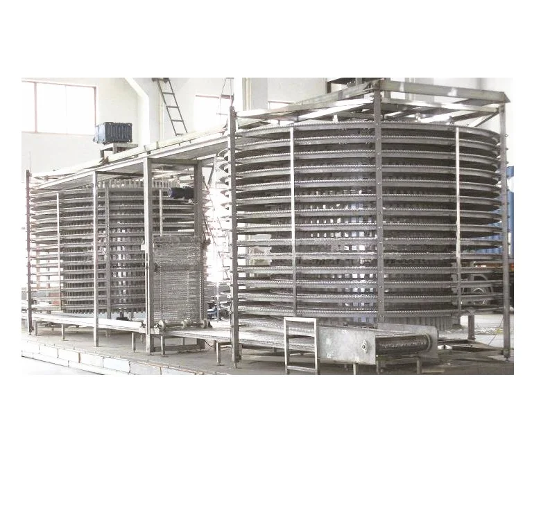 Sprial IQF machine price , individual quick freezing equipment , spiral freezer