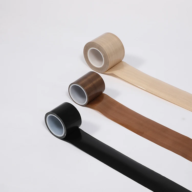 Черная Стекловолоконная-ПТФЭ пропитанная тканевая лента, Сварочная уплотнительная лента