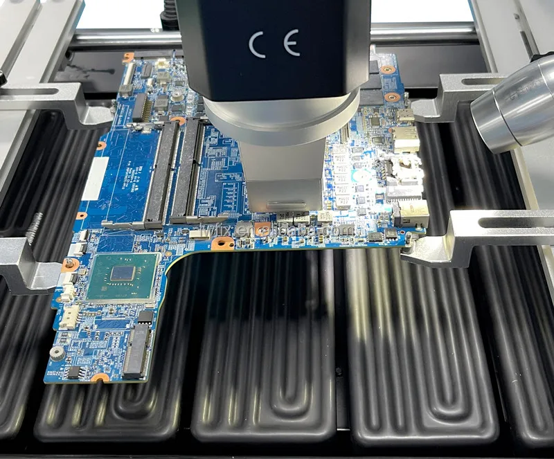 temperature control bga rework station heat gun for mobile repair ps2 ps3 ps4 motherboard refurbishing