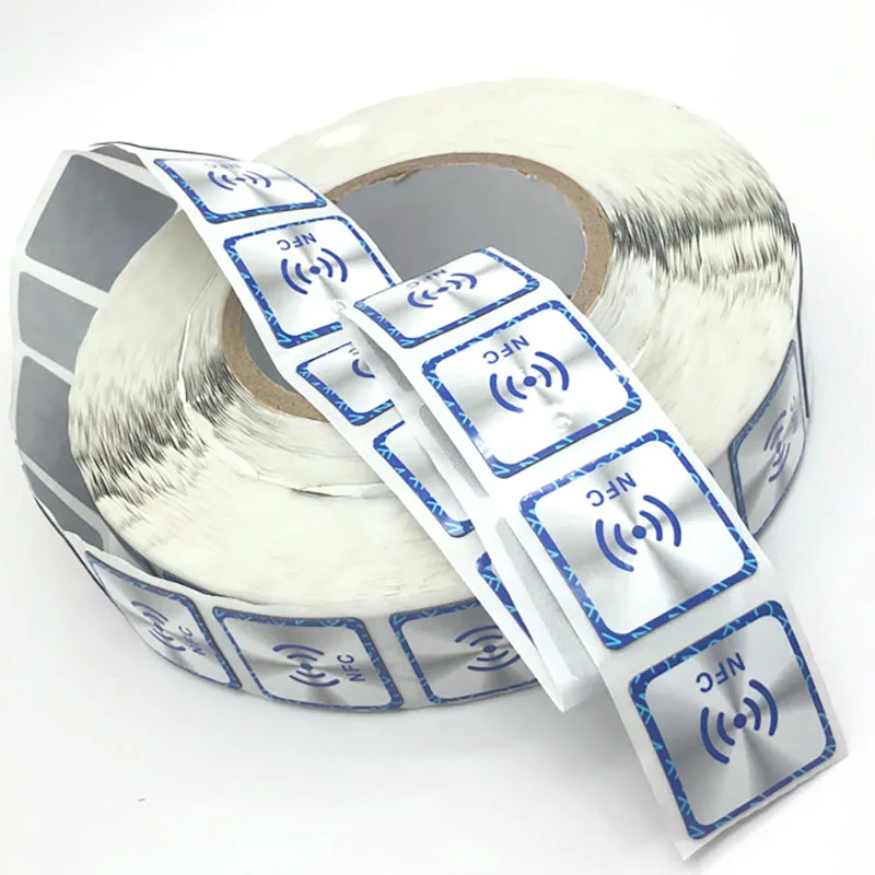 Custom Stickers Electronic Label Heat Transfer Label  chip Label/Sticker/Tag  High Density  Silicone Heat Transfer Label