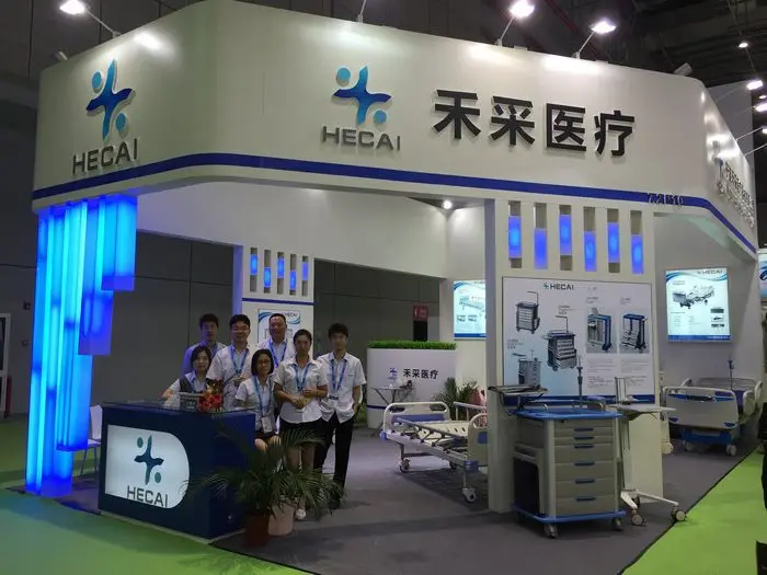 2025 Hot-selling Hospital Bed Side Cabinet Medical Clinic Patient Bedstand Abs Plastic Medicine Bedside Table